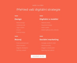 Design, Vývoj, Marketing – Vytvářejte Krásné Šablony