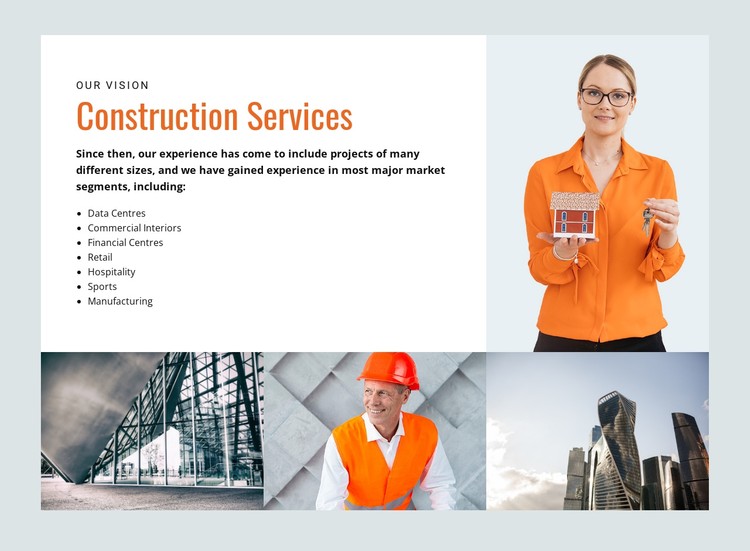 Your realtor, architect and contractor CSS Template