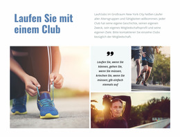 Dein Perfekter Laufverein – Premium-Joomla-Template