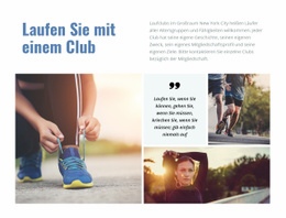 Dein Perfekter Laufverein - Bester Website-Builder