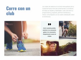 Tu Club Perfecto Para Correr - Crea Hermosas Plantillas