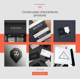 Créez D'Excellents Produits - HTML Page Maker