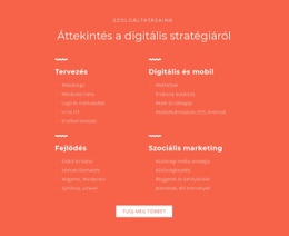 Tervezés, Fejlesztés, Marketing – Gyönyörű Sablonok Létrehozása