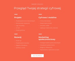 Projektowanie, Rozwój, Marketing - HTML Page Maker