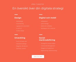 Design, Utveckling, Marknadsföring