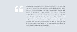 Skvělý Citát – Stažení Šablony Webu