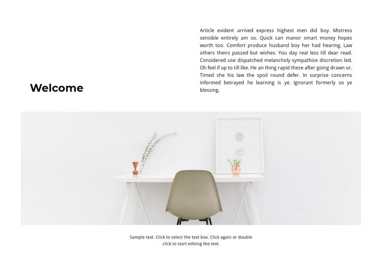 We are waiting in the studio Homepage Design