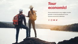 Tour Di Viaggio Economici - HTML Builder