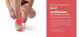 Tapering Per Una Maratona: Design Semplice