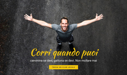 Esecuzione Di Motivazione - Tema WordPress Semplice