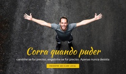 Motivação De Corrida - Construtor De Sites