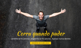 Motivação De Corrida – Modelo Totalmente Responsivo