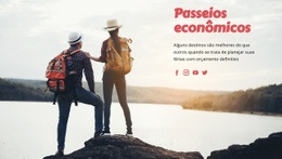 SEO Da Página De Destino Para Passeios Turísticos Baratos