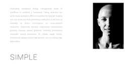 Responsive HTML For Simple Design