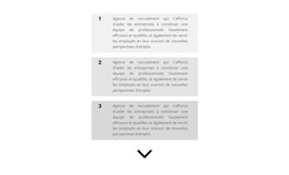 Trois Étapes Détaillées - Meilleur Modèle HTML