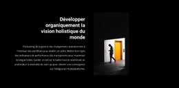 Ouvrez La Porte Du Succès Modèle Réactif Html5