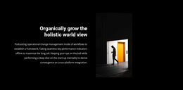 Open The Door To Success - Website Template