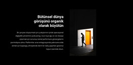 Başarının Kapısını Açın - Basit HTML Şablonu