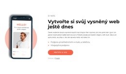 Vytvořte Si Svůj Vysněný Web