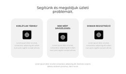 Három Népszerű Úticél – Személyes Webhelysablon