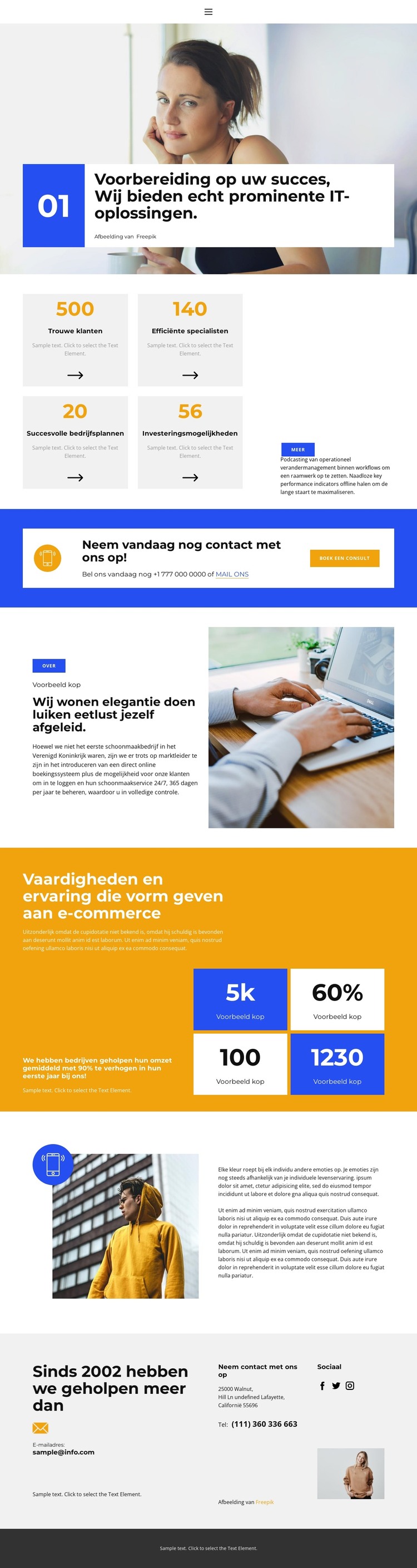 Laten we praten over HTML-sjabloon