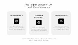 Drie Populaire Bestemmingen - Persoonlijk Websitesjabloon