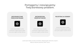 Trzy Popularne Kierunki - Szablon Internetowy HTML