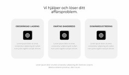 Tre Populära Destinationer - Webbmall