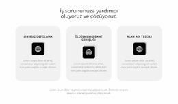 Üç Popüler Destinasyon - Web Sitesi Tasarımı Ilhamı
