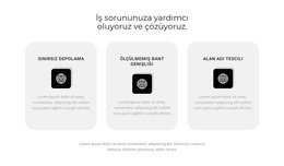 Üç Popüler Destinasyon - WordPress Teması Ilhamı