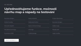 Titulek Se Seznamem Na Tmavém Pozadí – Bezplatný Motiv Css