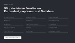 Überschrift Mit Liste Auf Dunklem Hintergrund