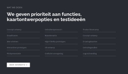 Kop Met Lijst Op Donkere Achtergrond - Gratis HTML5-Sjabloon