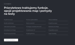 Najbardziej Kreatywny Projekt Dla Nagłówek Z Listą Na Ciemnym Tle