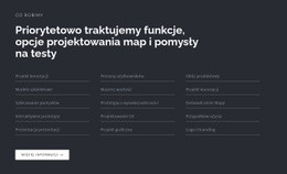 Nagłówek Z Listą Na Ciemnym Tle – Profesjonalnie Zaprojektowany