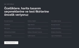 Koyu Arka Planda Liste Içeren Başlık - Ücretsiz HTML5 Şablonu