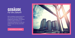 Zukunft Und Innovation Gestalten – Einfache Website-Vorlage