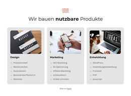 Wir Bauen Erfolgreiche Projekte – Einfaches WordPress-Theme