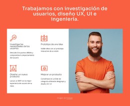 Trabajamos Con Diseño E Ingeniería UX - Creador Web