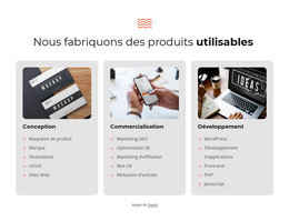 Nous Construisons Des Projets Réussis - Thème WordPress Simple