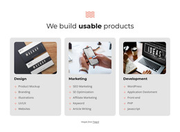 We Build Successful Projects - HTML5 Template