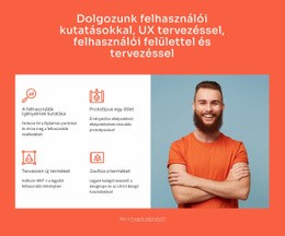 UX Tervezéssel És Tervezéssel Dolgozunk