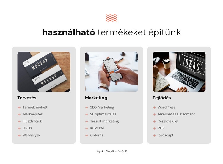 Sikeres projekteket építünk HTML Sablon