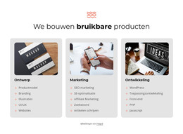 Wij Bouwen Succesvolle Projecten - HTML5-Sjabloon