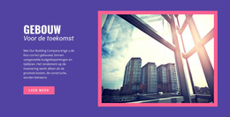 Gratis WordPress-Thema Voor Bouwen Aan De Toekomst En Innovatie