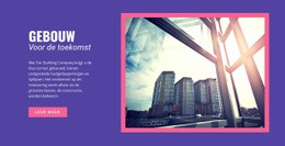 Bouwen Aan De Toekomst En Innovatie