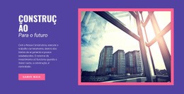 Construindo O Futuro E Inovação - Design Criativo De Sites Multiuso