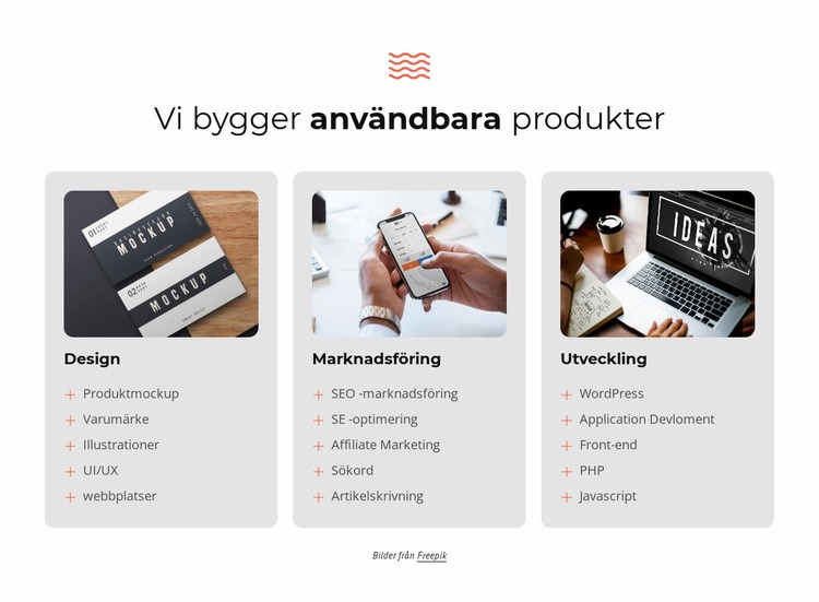 Vi bygger framgångsrika projekt CSS -mall