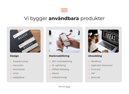 Vi Bygger Framgångsrika Projekt - HTML5-Mall