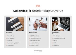 Başarılı Projeler Inşa Ediyoruz Için Web Sitesi Açılış Sayfası